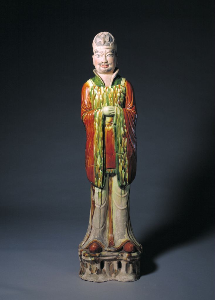 图片[1]-Three-color warrior figurines-China Archive